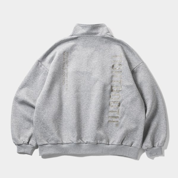 画像2: TIGHTBOOTH/SMOOTH SWEAT SHIRT（Heather Grey）［スムーススウェットシャツ-24秋冬］