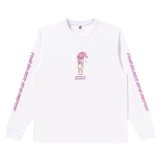 BlackEyePatch/DEVIL GIRL L/S TEE（WHITE）