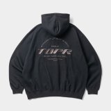 TIGHTBOOTH/STRAIGHT UP HOODED SWEAT SHIRT（Black）［プルオーバーパーカー-24秋冬］