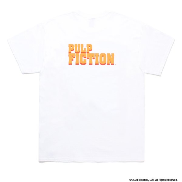 画像2: WACKO MARIA/PULP FICTION / T-SHIRT（WHITE）［プリントT-24秋冬］