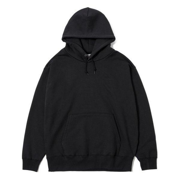 画像2: PORKCHOP/POLAR BEAR P HOODED（×MASSES）（BLACK）［プルオーバーパーカー-24秋冬］