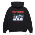 画像1: WACKO MARIA/PULP FICTION / HOODED SWEAT SHIRT（BLACK）［プルオーバーパーカー-24秋冬］ (1)