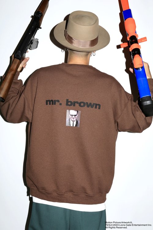 他の写真3: WACKO MARIA/RESERVOIR DOGS / SWEAT SHIRT（BROWN）［クルーネックスウェット-24秋冬］