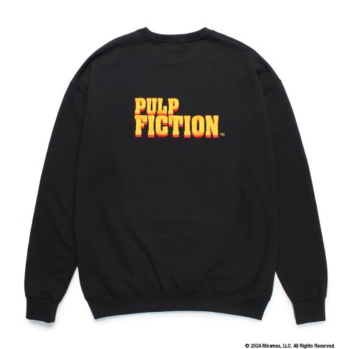 他の写真2: WACKO MARIA/PULP FICTION / SWEAT SHIRT（BLACK）［クルーネックスウェット-24秋冬］