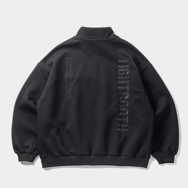 画像2: TIGHTBOOTH/SMOOTH SWEAT SHIRT（Black）［スムーススウェットシャツ-24秋冬］