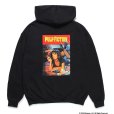 画像1: WACKO MARIA/PULP FICTION / HOODED SWEAT SHIRT（BLACK）［プルオーバーパーカー-24秋冬］ (1)