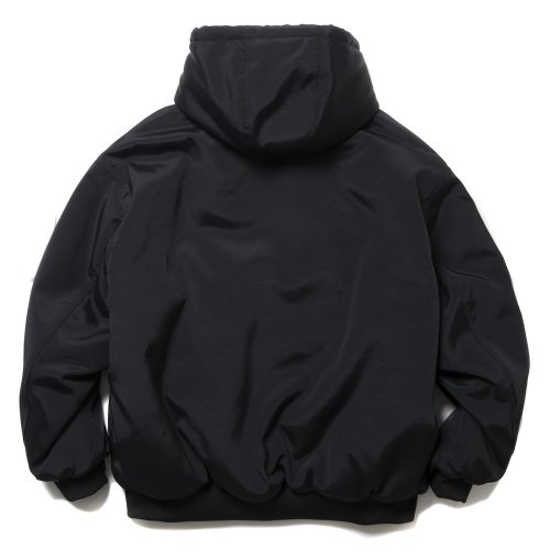 他の写真2: COOTIE PRODUCTIONS/Padded Nylon OX hooded Work Jacket（Black）［フーデッドワークJKT-24秋冬］