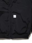 画像3: COOTIE PRODUCTIONS/Padded Nylon OX hooded Work Jacket（Black）［フーデッドワークJKT-24秋冬］