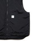 画像4: COOTIE PRODUCTIONS/Padded Nylon OX Work Vest（Black）［ワークベスト-24秋冬］