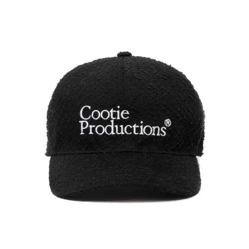 他の写真1: COOTIE PRODUCTIONS/Needle Punch Twill 6 Panel Cap（Black）［ニードルパンチツイル6パネルキャップ-24秋冬］