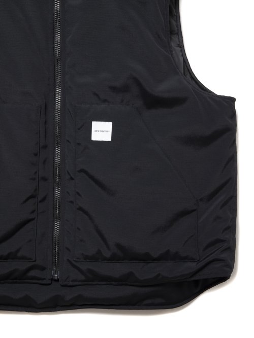 他の写真3: COOTIE PRODUCTIONS/Padded Nylon OX Work Vest（Black）［ワークベスト-24秋冬］