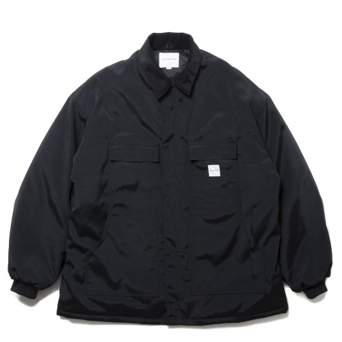 他の写真1: COOTIE PRODUCTIONS/Padded Nylon OX Work Short Coat（Black）［ワークショートコート-24秋冬］