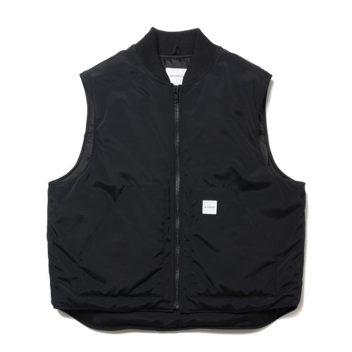 他の写真1: COOTIE PRODUCTIONS/Padded Nylon OX Work Vest（Black）［ワークベスト-24秋冬］