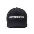 画像1: COOTIE PRODUCTIONS/Nylon OX 6 Panel Cap（Black）［ナイロンオックス6パネルキャップ-24秋冬］ (1)