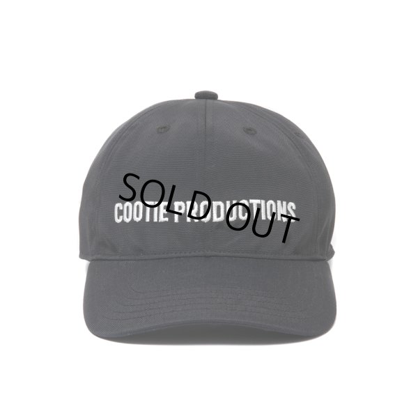 画像1: COOTIE PRODUCTIONS/Nylon OX 6 Panel Cap（Black）［ナイロンオックス6パネルキャップ-24秋冬］