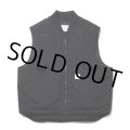 COOTIE PRODUCTIONS/Padded Nylon OX Work Vest（Black）［ワークベスト-24秋冬］