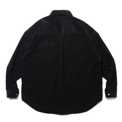 他の写真2: COOTIE PRODUCTIONS/Corduroy B.D L/S Shirt（Black）［コーデュロイB.Dシャツ-24秋冬］