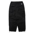 画像2: COOTIE PRODUCTIONS/N/C Weather Cargo Easy Pants（Black）［カーゴイージーパンツ-24秋冬］ (2)