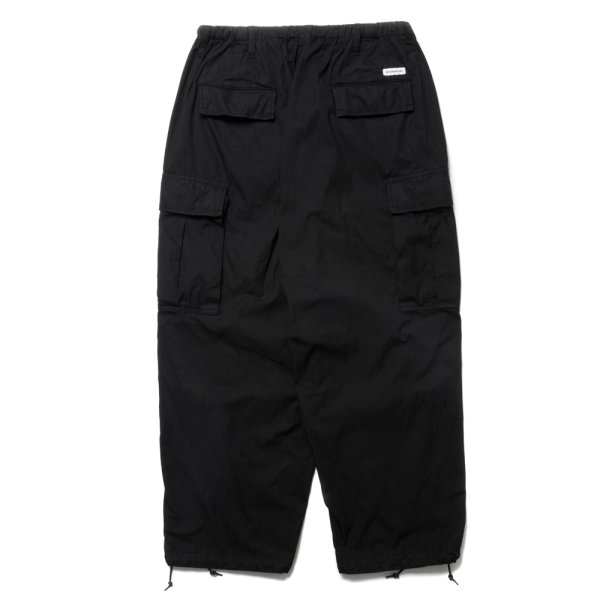 画像2: COOTIE PRODUCTIONS/N/C Weather Cargo Easy Pants（Black）［カーゴイージーパンツ-24秋冬］