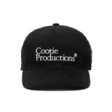 COOTIE PRODUCTIONS/Needle Punch Twill 6 Panel Cap（Black）［ニードルパンチツイル6パネルキャップ-24秋冬］