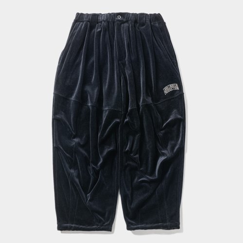 他の写真1: TIGHTBOOTH/VELOUR BALLOON PANTS（Black）［ベロアバルーンパンツ-24秋冬］