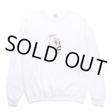 WACKO MARIA/世界平和プロジェクト / SWEAT SHIRT（WHITE）［クルーネックスウェット-24秋冬］