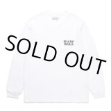 WACKO MARIA/THERMAL CREW NECK SHIRT（WHITE）［サーマル長袖-24秋冬］