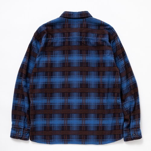 他の写真2: RATS/C/R FLANNEL CHECK SHIRT（SAX BLUE CHECK）［フランネルチェックシャツ-24秋冬］