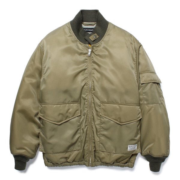 画像1: WACKO MARIA/SPIEWAK / G-8 FLIGHT JACKET（KHAKI）［G-8フライトJKT-24秋冬］