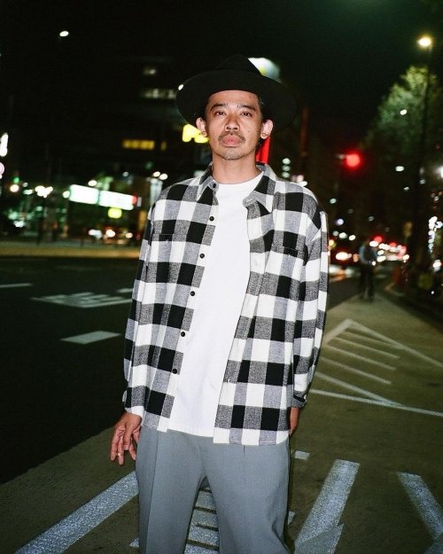 他の写真2: WACKO MARIA/CHECK FLANNEL SHIRT（WHITE）［チェックフランネルシャツ-24秋冬］