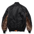 画像2: WACKO MARIA/MA-1 FLIGHT JACKET（BLACK）［MA-1フライトJKT-24秋冬］ (2)