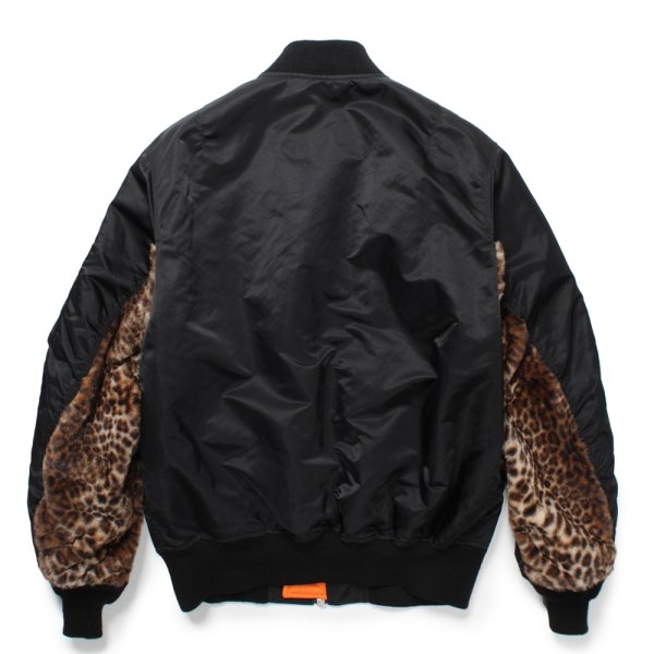 画像2: WACKO MARIA/MA-1 FLIGHT JACKET（BLACK）［MA-1フライトJKT-24秋冬］