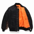 画像3: WACKO MARIA/MA-1 FLIGHT JACKET（BLACK）［MA-1フライトJKT-24秋冬］