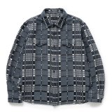 RATS/C/R FLANNEL GRAY CHECK SHIRT（GRAY CHECK）［フランネルグレーチェックシャツ-24秋冬］