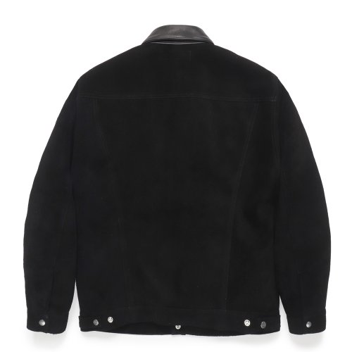 他の写真2: WACKO MARIA/SUEDE TRUCKER JACKET（BLACK）［スウェードレザートラッカーJKT-24秋冬］