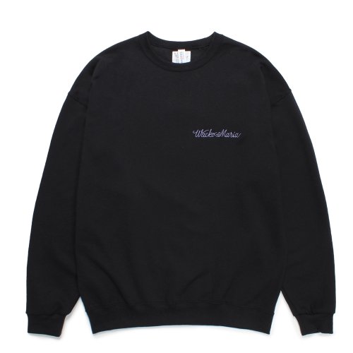 他の写真1: WACKO MARIA/世界平和プロジェクト / SWEAT SHIRT（BLACK）［クルーネックスウェット-24秋冬］