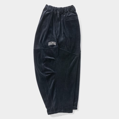 他の写真2: TIGHTBOOTH/VELOUR BALLOON PANTS（Black）［ベロアバルーンパンツ-24秋冬］