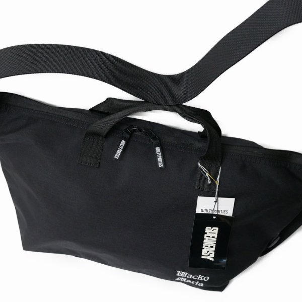 画像2: WACKO MARIA/SPEAK EASY / SHOULDER BAG（BLACK）［ショルダーバッグ-24秋冬］