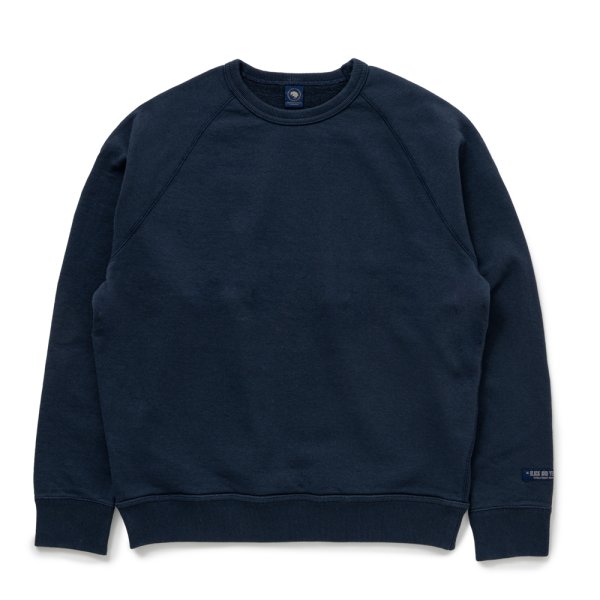 画像1: RATS/BINDER NECK SWEAT（NAVY）［クルーネックスウェット-24秋冬］