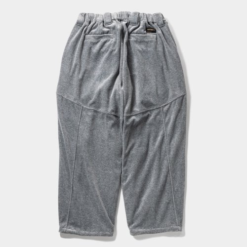 他の写真2: TIGHTBOOTH/VELOUR BALLOON PANTS（Hether Grey）［ベロアバルーンパンツ-24秋冬］