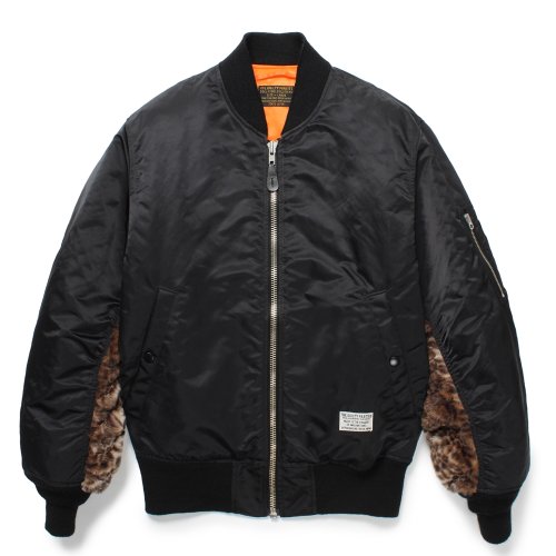 他の写真1: WACKO MARIA/MA-1 FLIGHT JACKET（BLACK）［MA-1フライトJKT-24秋冬］