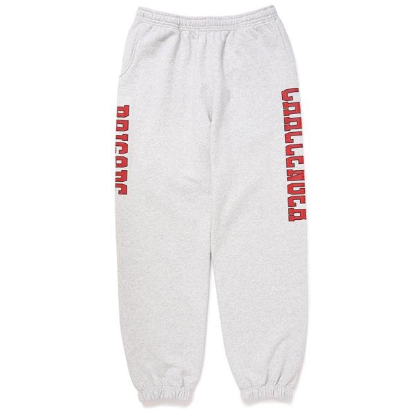 画像1: CHALLENGER/COLLEGE SWEAT PANTS（GRAY）［カレッジスウェットパンツ-24秋冬］