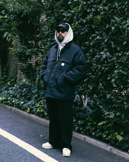 他の写真3: COOTIE PRODUCTIONS/Padded Nylon OX Work Short Coat（Black）［ワークショートコート-24秋冬］