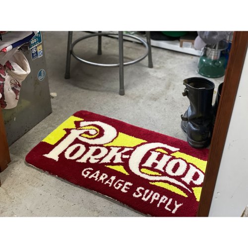 他の写真3: PORKCHOP/SQUARE LOGO MAT（RED/YELLOW）［スクエアロゴマット-24秋冬］