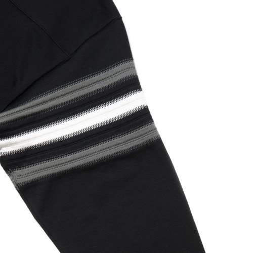 他の写真3: COOTIE PRODUCTIONS/Heavy Oz Jersey Jacquard Sleeve Crew（Black）［ジャガードスリーブクルー-24秋冬］