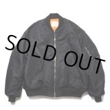 COOTIE PRODUCTIONS/Error Fit MA-1 Flight Jacket（Black）［エラーフィットMA-1フライトJKT-24秋冬］