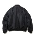 画像2: COOTIE PRODUCTIONS/Error Fit MA-1 Flight Jacket（Black）［エラーフィットMA-1フライトJKT-24秋冬］ (2)