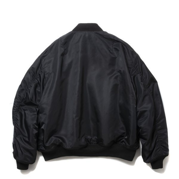 画像2: COOTIE PRODUCTIONS/Error Fit MA-1 Flight Jacket（Black）［エラーフィットMA-1フライトJKT-24秋冬］