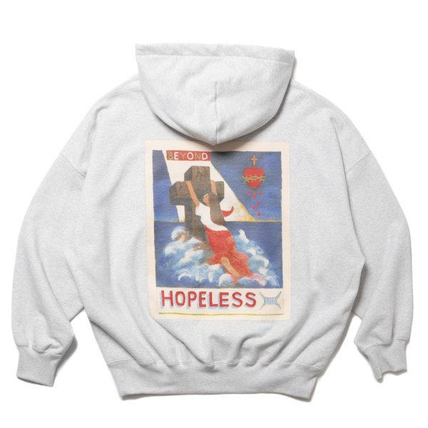 画像1: COOTIE PRODUCTIONS/Print Sweat Hoodie（BEYOND HOPELESS）（Oatmeal）［スウェットフーディー-24秋冬］