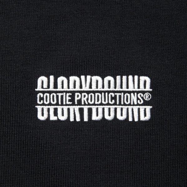 画像3: COOTIE PRODUCTIONS/Heavy Oz Jersey Jacquard Sleeve Crew（Black）［ジャガードスリーブクルー-24秋冬］